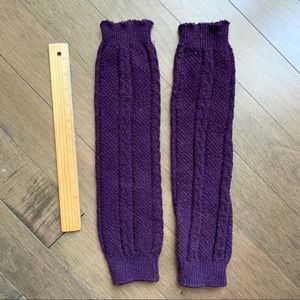 2/$10🌻Purple Leg Warmers
